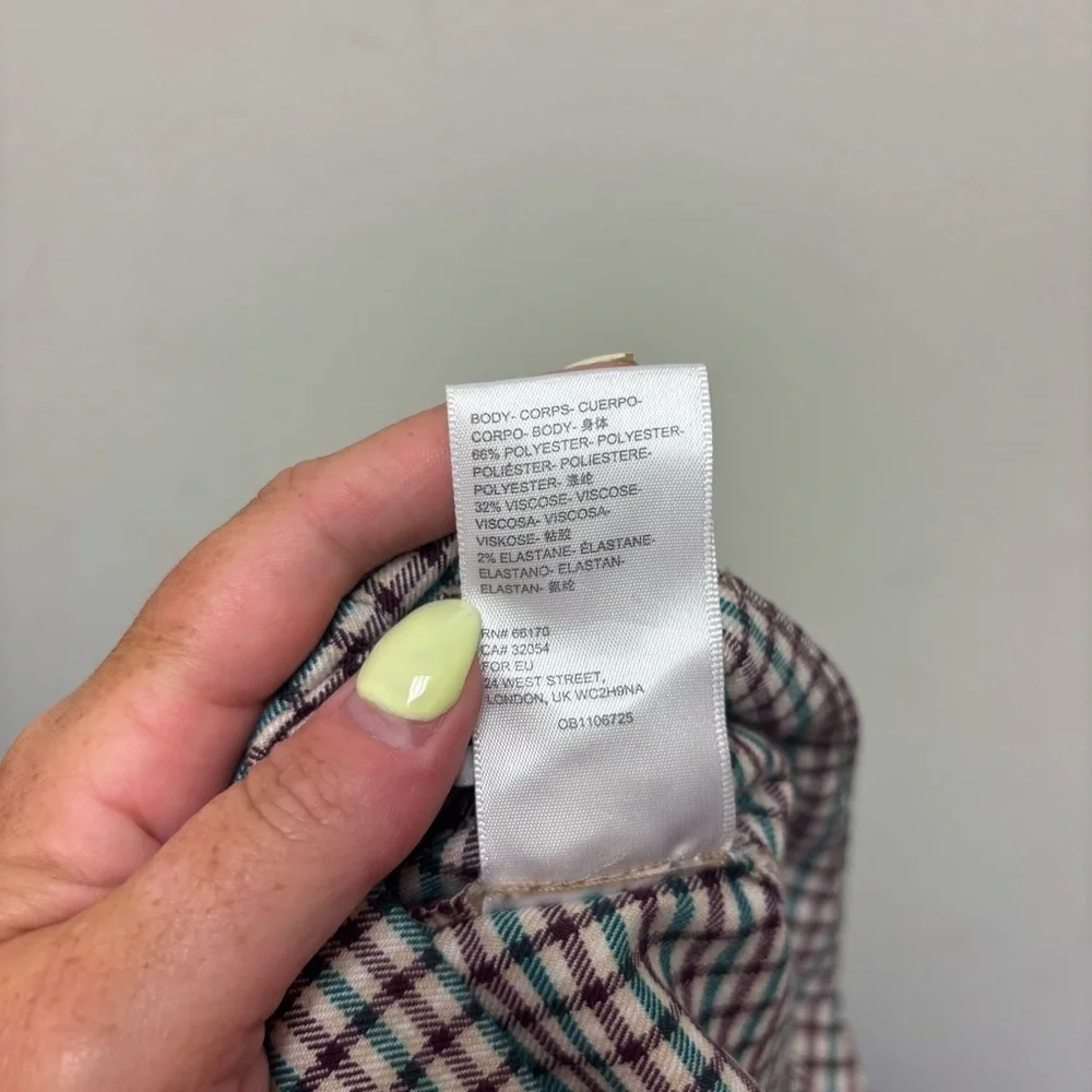 Urban Outfitters Plaid Gingham Balloon Pants
